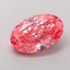 3.31 Ct. Fancy Vivid Pink Oval Lab Grown Diamond