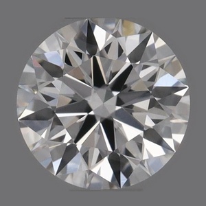 Round diamond — real photo