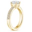 18K Yellow Gold Fiona Double Band Diamond Ring, smallside view