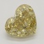 2.01 Ct. Fancy Brownish Orangy Yellow Heart Diamond