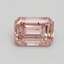 0.90 Ct. Fancy Intense Pink Emerald Lab Grown Diamond