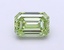 1.11 Ct. Fancy Vivid  Green Emerald Lab Grown Diamond