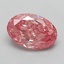 1.55 Ct. Fancy Vivid  Pink Oval Lab Grown Diamond