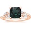 14K Rose Gold Arden Diamond Ring (1/6 ct. tw.), smalltop view
