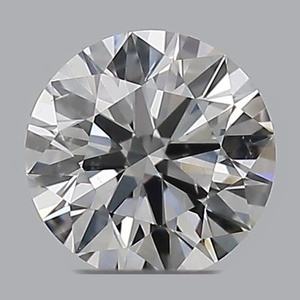 Round diamond — real photo