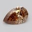3.05 Ct. Fancy  Brown Pear Lab Grown Diamond