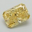 1.05 Ct. Fancy Intense Yellow Radiant Lab Grown Diamond