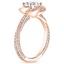 14K Rose Gold Azalea Diamond Ring (1/2 ct. tw.), smallside view