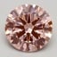 3.01 Ct. Fancy Intense Pink Round Lab Grown Diamond
