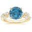 18K Yellow Gold Amaranta Diamond Ring (1/2 ct. tw.), smalltop view