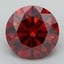3.08 Ct. Fancy Deep Orange Round Lab Grown Diamond