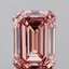 1.64 Ct. Fancy Intense Brownish Pink Emerald Lab Grown Diamond