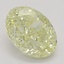 1.12 Ct. Fancy Light Yellow Oval Diamond