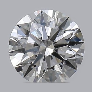 Round diamond — real photo