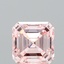 2.50 Ct. Fancy Intense Pink Asscher Lab Grown Diamond