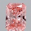 2.06 Ct. Fancy Vivid Pink Radiant Lab Grown Diamond