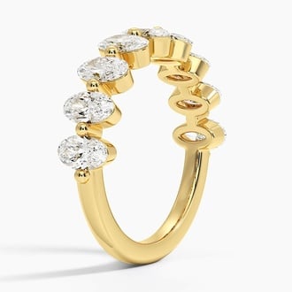 Ellipse Oval Lab Diamond Ring