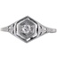 Art Nouveau Diamond Vintage Ring