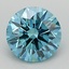 1.38 Ct. Fancy Vivid Blue Round Lab Grown Diamond