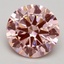 2.50 Ct. Fancy Intense Pink Round Lab Grown Diamond
