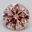 2.52 Ct. Fancy Intense Pink Round Lab Grown Diamond