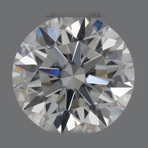 Round diamond — real photo