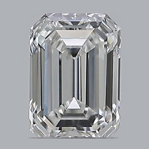Emerald diamond — real photo