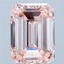 10.07 Ct. Fancy Intense Pink Emerald Lab Grown Diamond