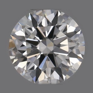 Round diamond — real photo
