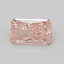 0.71 Ct. Fancy Vivid Pink Radiant Lab Grown Diamond