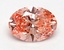 1.70 Ct. Fancy Vivid Pink Oval Lab Grown Diamond