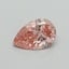 0.36 Ct. Fancy Vivid Pink Pear Lab Grown Diamond