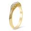 The Pam Ring, smalltop view on a hand