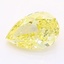 1.15 Ct. Fancy Intense Yellow Pear Lab Grown Diamond