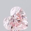 2.13 Ct. Fancy Intense Pink Heart Lab Grown Diamond