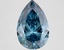 4.02 Ct. Fancy Vivid Blue Pear Lab Grown Diamond