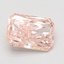1.10 Ct. Fancy Vivid Pink Radiant Lab Grown Diamond