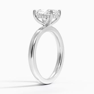 Sydney Perfect Fit Hidden Halo 2mm with 2ct Elongated Cushion Certified Lab Diamond