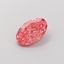 1.09 Ct. Fancy Vivid  Pink Oval Lab Grown Diamond