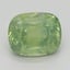 8x6.5mm Green Cushion Montana Sapphire