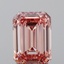 1.81 Ct. Fancy Intense  Pink Emerald Lab Grown Diamond