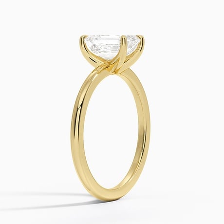 Fairmined 1.5mm Solitaire Comfort Fit Ring