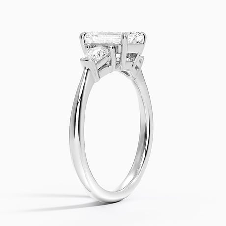 Shield Cut Three Stone Diamond Ring (1/4 ct. tw.)