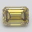 3.00 Ct. Fancy Intense Brownish Yellow Emerald Lab Grown Diamond