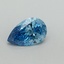 1.10 Ct. Fancy Vivid Blue Pear Lab Grown Diamond