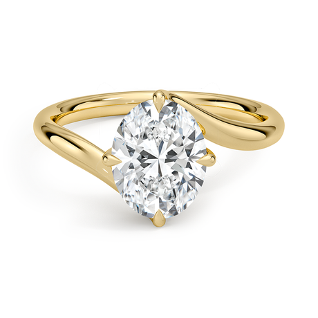 Atelier Bypass Solitaire Ring