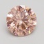 2.02 Ct. Fancy Intense Pink Round Lab Grown Diamond