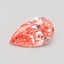 0.51 Ct. Fancy Vivid Pink Pear Lab Grown Diamond