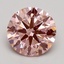 1.80 Ct. Fancy Intense Pink Round Lab Grown Diamond