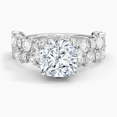 Olivetta Double Row Diamond Ring